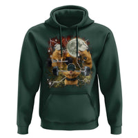Hamster Deadlift Hoodie Funny Cute Rat Fitness Gym Weightlifting Meme