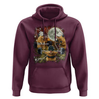 Hamster Deadlift Hoodie Funny Cute Rat Fitness Gym Weightlifting Meme