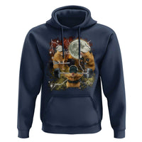 Hamster Deadlift Hoodie Funny Cute Rat Fitness Gym Weightlifting Meme