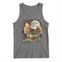 Hamster Deadlift Tank Top Funny Cute Rat Fitness Gym Weightlifting Meme