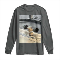 Hamster Gym Long Sleeve Shirt Funny Rat Workout Weightlifting Pump Cover