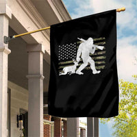Bigfoot Camo Deer Hunting Garden Flag Camo USA Flag Buck Season Sasquatch