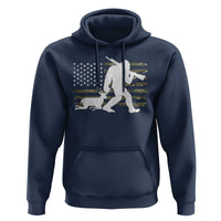 Bigfoot Camo Deer Hunting Hoodie Camo USA Flag Buck Season Sasquatch