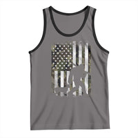Bigfoot Deer Hunting Tank Top Camo US Flag Deer Elk Buck Hunting Hunter Dad