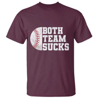 Funny Baseball T Shirt Both Teams Sucks Meme