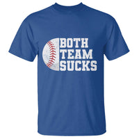 Funny Baseball T Shirt Both Teams Sucks Meme