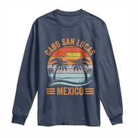 Cabo San Lucas Mexico Long Sleeve Shirt Beach Summer Vacation Family Trip Retro 70s - Wonder Print Shop