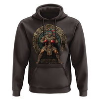 Boxing Mexico Hoodie Aztec Warrior Mexican Dad Gifts