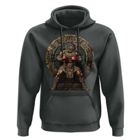 Boxing Mexico Hoodie Aztec Warrior Mexican Dad Gifts