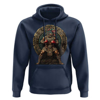 Boxing Mexico Hoodie Aztec Warrior Mexican Dad Gifts