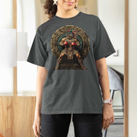 Boxing Mexico T Shirt For Women Aztec Warrior Mexican Dad Gifts