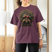 Boxing Mexico T Shirt For Women Aztec Warrior Mexican Dad Gifts