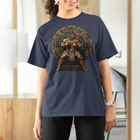 Boxing Mexico T Shirt For Women Aztec Warrior Mexican Dad Gifts