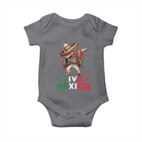 Mexican Boy Dabbing Baby Onesie Poncho Cinco de Mayo Flag Viva Mexico