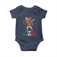 Mexican Boy Dabbing Baby Onesie Poncho Cinco de Mayo Flag Viva Mexico