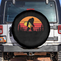 Retro Bigfoot Taco Spare Tire Cover Funny Cinco de Mayo Sasquatch Lovers