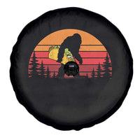 Retro Bigfoot Taco Spare Tire Cover Funny Cinco de Mayo Sasquatch Lovers