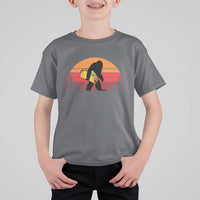Retro Bigfoot Taco T Shirt For Kid Funny Cinco de Mayo Sasquatch Lovers
