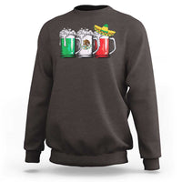 Funny Mexican Sweatshirt Mexico Beer Mexican Flag Sombrero Hat