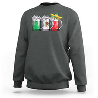 Funny Mexican Sweatshirt Mexico Beer Mexican Flag Sombrero Hat