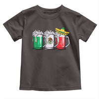 Funny Mexican Toddler T Shirt Mexico Beer Mexican Flag Sombrero Hat