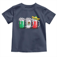 Funny Mexican Toddler T Shirt Mexico Beer Mexican Flag Sombrero Hat