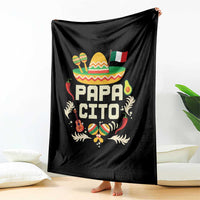 Mexican Dad Throw Blanket Papa Cito Latino Fathers Day Gift Mexican Pride