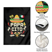 Mexican Dad Garden Flag Papa Cito Latino Fathers Day Gift Mexican Pride