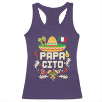 Mexican Dad Racerback Tank Top Papa Cito Latino Fathers Day Gift Mexican Pride