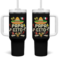 Mexican Dad Tumbler With Handle Papa Cito Latino Fathers Day Gift Mexican Pride