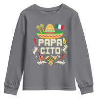 Mexican Dad Youth Sweatshirt Papa Cito Latino Fathers Day Gift Mexican Pride