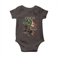 Battle of Puebla Cinco De Mayo Baby Onesie May 5 1862 Mexican History