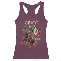 Battle of Puebla Cinco De Mayo Racerback Tank Top May 5 1862 Mexican History