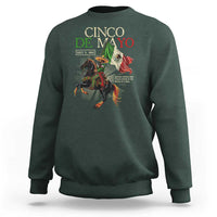 Battle of Puebla Cinco De Mayo Sweatshirt May 5 1862 Mexican History