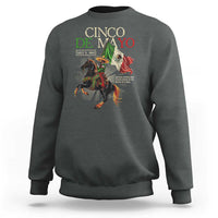 Battle of Puebla Cinco De Mayo Sweatshirt May 5 1862 Mexican History