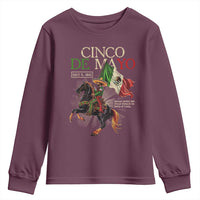 Battle of Puebla Cinco De Mayo Youth Sweatshirt May 5 1862 Mexican History