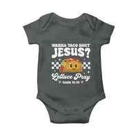Wanna Taco Bout Jesus Cinco de Mayo Baby Onesie Funny Religious Christian