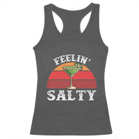 Margarita Racerback Tank Top Cinco De Mayo Feeling Salty Funny Mexican