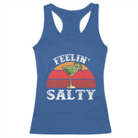 Margarita Racerback Tank Top Cinco De Mayo Feeling Salty Funny Mexican