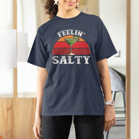 Margarita T Shirt For Women Cinco De Mayo Feeling Salty Funny Mexican