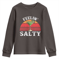 Margarita Youth Sweatshirt Cinco De Mayo Feeling Salty Funny Mexican