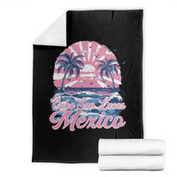 Cabo San Lucas Mexico Throw Blanket Vintage Retro Beach Summer Vacation Family Trip - Wonder Print Shop