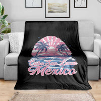 Cabo San Lucas Mexico Throw Blanket Vintage Retro Beach Summer Vacation Family Trip - Wonder Print Shop