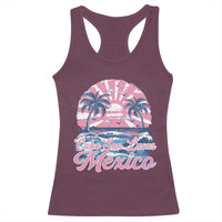 Cabo San Lucas Mexico Racerback Tank Top Vintage Retro Beach Summer Vacation Family Trip - Wonder Print Shop
