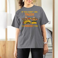 Funny Mexican T Shirt For Women Adult Humor Mexican Food Taco Nacho