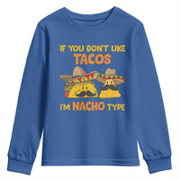 Funny Mexican Youth Sweatshirt Adult Humor Mexican Food Taco Nacho