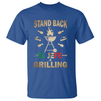 Funny Mexican Dad T Shirt El Jefe Grilling Stand Back Fathers Day
