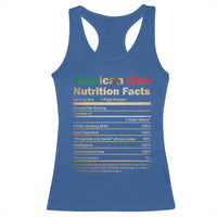 Mexican Dad Racerback Tank Top Regalo Para Papa Nutrition Facts