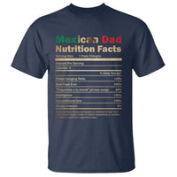Mexican Dad T Shirt Regalo Para Papa Nutrition Facts