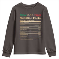 Mexican Dad Youth Sweatshirt Regalo Para Papa Nutrition Facts